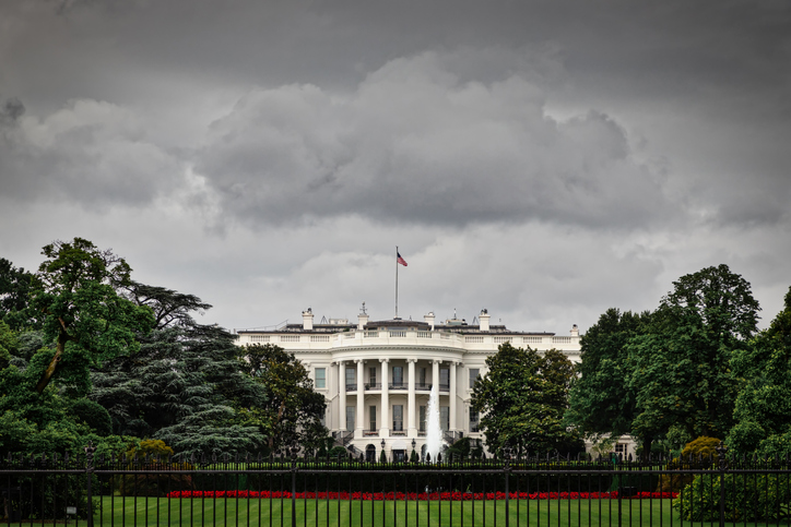 Stormy White House