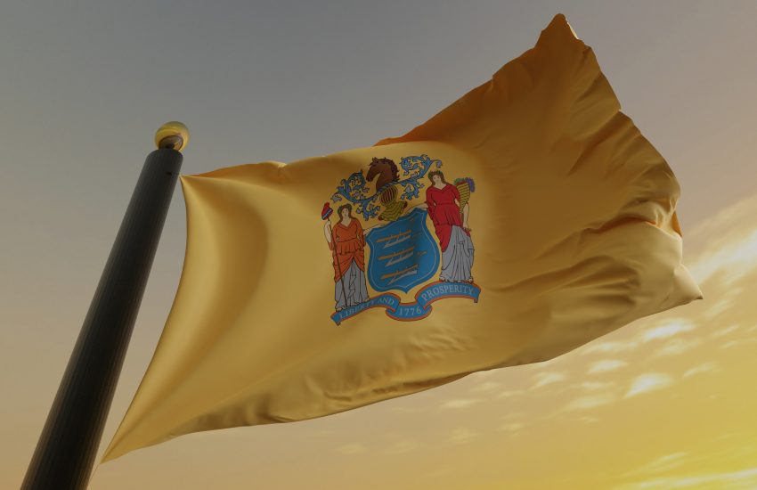 Flag of the US State of New Jersey