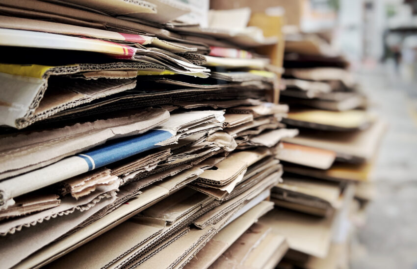 Flatten paper carton boxes