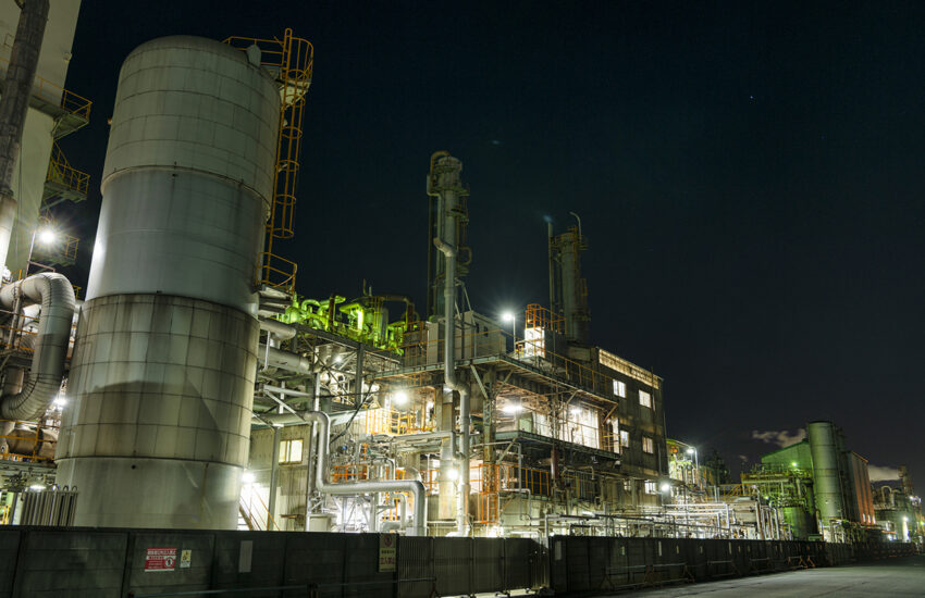 Chemical Factory Producing Ethylene Oxide